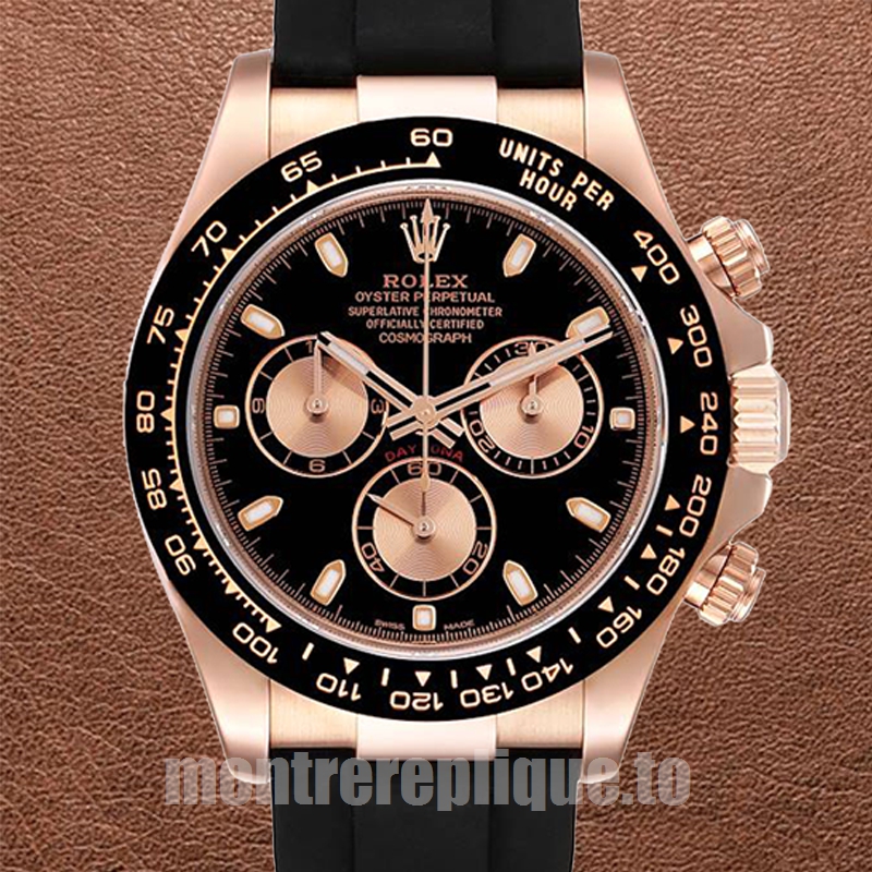 Rolex Daytona Pour des hommes M116515ln-0017 40mm Élastique Automatique