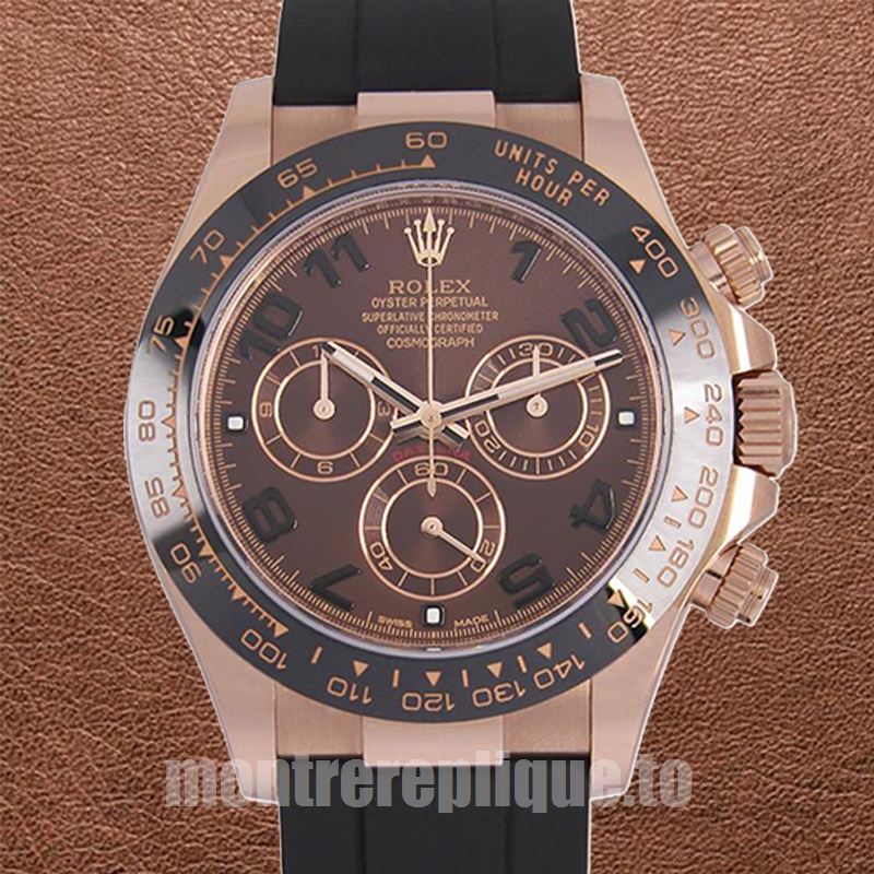Rolex Daytona 40mm Pour des hommes 116515 Regardez Élastique