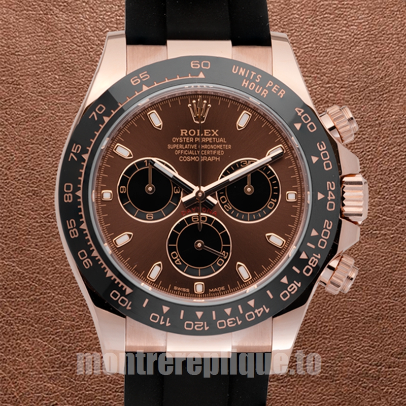 Rolex Daytona 40mm Pour des hommes m116515ln-0041 Cadran marron