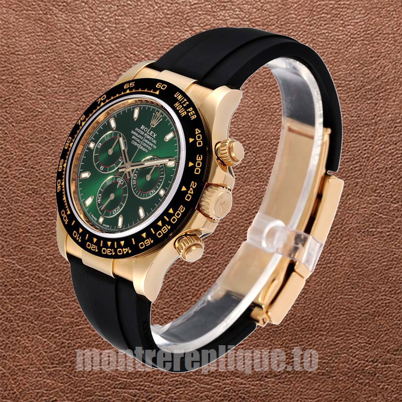 Rolex Daytona 40mm Pour des hommes 116518 Élastique Ton d'or - Image 3