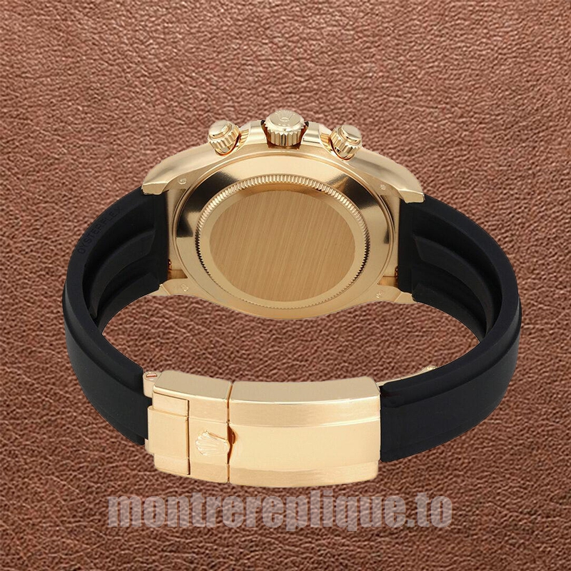 Rolex Daytona 40mm Pour des hommes 116518 Élastique Ton d'or - Image 4