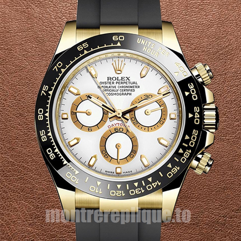 Rolex Daytona Pour des hommes 40mm m116518ln-0041 Cadran blanc