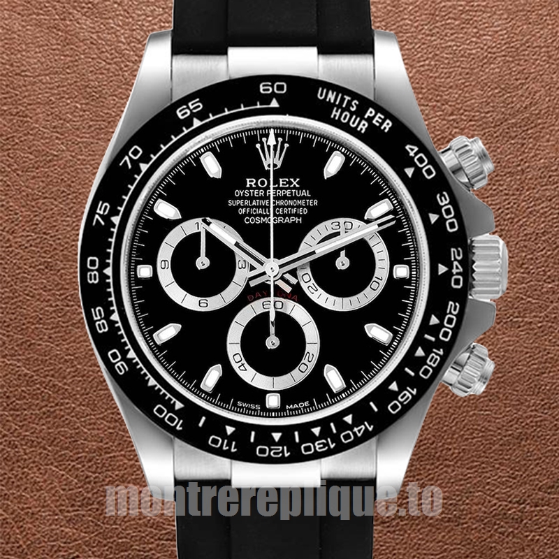 Rolex Daytona Pour des hommes 40mm 116519 Regardez Argenté