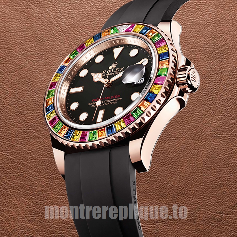 Rolex Yacht-Master 41mm 116695 Pour des hommes Élastique Doré rose - Image 3