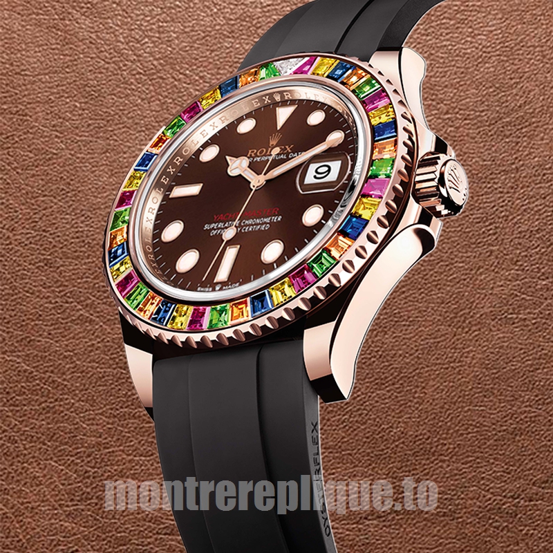 Rolex Yacht-Master Pour des hommes 116695 41mm Doré rose Regardez - Image 3
