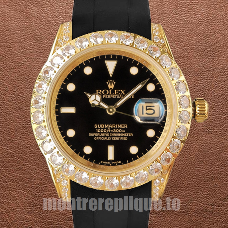 Rolex Submariner 16613 40mm Pour des hommes Automatique Cadran noir